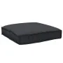 2 Piece Pallet Cushion Set Black Durable Polyester | Foro24.es | Tu tienda online para hogar, jardín y más Foro24.es