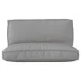 Set of Pallet Cushions Set of 2 Gray Polyester | Foro24.es | Tu tienda online para hogar, jardín y más Foro24.es