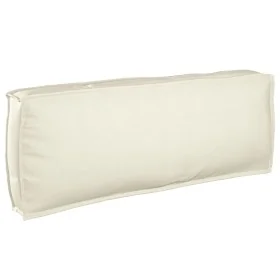 Set of Pallet Cushions Set of 2 Cream Cotton