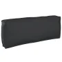 Set of Pallet Cushions Set of 2 Black Polyester Standard | Foro24.es | Tu tienda online para hogar, jardín y más Foro24.es