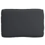 Set of Pallet Cushions Set of 2 Black Polyester Standard | Foro24.es | Tu tienda online para hogar, jardín y más Foro24.es