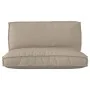 Set of Cushions for Pallets Set of 2 Taupe Polyester | Foro24.es | Tu tienda online para hogar, jardín y más Foro24.es
