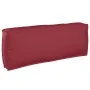 Juego de Cojines de Palet Set de 2 Rojo Vino Poliéster | Foro24.es | Tu tienda online para hogar, jardín y más Foro24.es