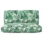 Set of pallet cushions Set of 2 Leaf pattern Polyester | Foro24.es | Tu tienda online para hogar, jardín y más Foro24.es