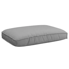 Set of Pallet Cushions Set of 3 Gray Polyester