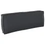 Set of 3 Durable Black Polyester Standard Pallet Cushions by , Cushions for chairs and sofas - Ref: Foro24-3329093, Price: 95...