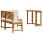 2-Piece Garden Dining Set with Solid Acacia Wood Cushions by , garden benches - Ref: Foro24-3329099, Price: 324,24 €, Discoun...