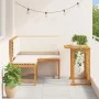 2-Piece Garden Dining Set with Solid Acacia Wood Cushions by , garden benches - Ref: Foro24-3329099, Price: 324,24 €, Discoun...