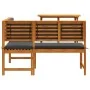 2-Piece Garden Table and Chairs Set with Acacia Wood Cushions | Foro24.es | Tu tienda online para hogar, jardín y más Foro24.es