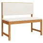 4-Piece Garden Dining Set with Acacia Wood Cushions | Foro24.es | Tu tienda online para hogar, jardín y más Foro24.es
