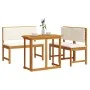 Conjunto de Comedor de Jardín de 4 Piezas de Madera Sólida de Acacia de , Mesas de jardín - Ref: Foro24-3329113, Precio: 360,...