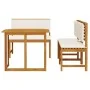 Conjunto de Comedor de Jardín de 4 Piezas de Madera Sólida de Acacia de , Mesas de jardín - Ref: Foro24-3329113, Precio: 360,...