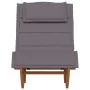 Sonnenliege 2er-Set Dunkelgrau von , Gartenstühle - Ref: Foro24-3329135, Preis: 267,16 €, Rabatt: %