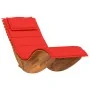 Sonnenliege 2er-Set aus rotem Holz und Standard-Faltstoff von , Gartenstühle - Ref: Foro24-3329138, Preis: 287,53 €, Rabatt: %