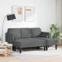L-förmiges Sofa 2er-Set Dunkelgraues Polyester | Foro24.es | Tu tienda online para hogar, jardín y más Foro24.es