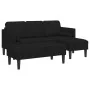 2-Piece Sofa Set with Black Fabric Cushions | Foro24.es | Tu tienda online para hogar, jardín y más Foro24.es