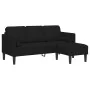 2-Piece Sofa Set with Black Fabric Cushions | Foro24.es | Tu tienda online para hogar, jardín y más Foro24.es