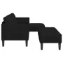 2-Piece Sofa Set with Black Fabric Cushions | Foro24.es | Tu tienda online para hogar, jardín y más Foro24.es