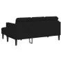 2-Piece Sofa Set with Black Fabric Cushions | Foro24.es | Tu tienda online para hogar, jardín y más Foro24.es