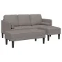 2-Piece Sofa Set with Cushions in Taupe Fabric | Foro24.es | Tu tienda online para hogar, jardín y más Foro24.es