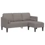 2-Piece Sofa Set with Cushions in Taupe Fabric | Foro24.es | Tu tienda online para hogar, jardín y más Foro24.es
