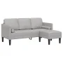 2-Piece Sofa Set with Cushions in Cloud Grey Fabric | Foro24.es | Tu tienda online para hogar, jardín y más Foro24.es