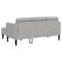 2-Piece Sofa Set with Cushions in Cloud Grey Fabric | Foro24.es | Tu tienda online para hogar, jardín y más Foro24.es