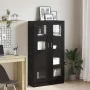 Regal aus schwarzer Eiche 82,5x30,5x150 cm Holz von , Bücherregale und Regale - Ref: Foro24-3329276, Preis: 144,51 €, Rabatt: %