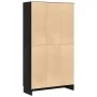 Regal aus schwarzer Eiche 82,5x30,5x150 cm Holz von , Bücherregale und Regale - Ref: Foro24-3329276, Preis: 144,51 €, Rabatt: %