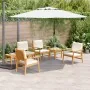 6-Piece Garden Dining Set with Solid Acacia Wood Cushions | Foro24.es | Tu tienda online para hogar, jardín y más Foro24.es