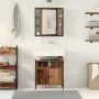 Set de Muebles de Baño de 2 Piezas de Madera Vieja y Madera Ingenierizada de , Muebles de baño - Ref: Foro24-3332499, Precio:...