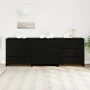 Sets mit 3 Brettern aus schwarzem Eichenholz von , Sideboards - Ref: Foro24-3332501, Preis: 230,66 €, Rabatt: %