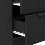 3 Stück Sideboards aus schwarzer Eiche aus Holz | Foro24.es | Tu tienda online para hogar, jardín y más Foro24.es