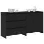 2-Piece Consoles in Wood Made of Black Oak by , Sideboards - Ref: Foro24-3332523, Price: 150,28 €, Discount: %
