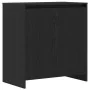 2-Piece Consoles in Wood Made of Black Oak by , Sideboards - Ref: Foro24-3332523, Price: 150,28 €, Discount: %