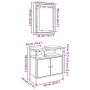 VidaXL 2-teiliges Badmöbel-Set aus Altholz und Kunstholz von , Badezimmermöbel - Ref: Foro24-3332524, Preis: 93,90 €, Rabatt: %