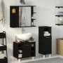 Badmöbel-Set 3er-Set Schwarze Eiche von , Badezimmermöbel - Ref: Foro24-3333048, Preis: 178,81 €, Rabatt: %