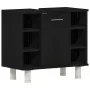 Badmöbel-Set 3er-Set Schwarze Eiche von , Badezimmermöbel - Ref: Foro24-3333048, Preis: 178,81 €, Rabatt: %