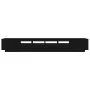 Mueble para TV con luces LED Negro Roble 260x35x40 cm de madera de , Muebles TV - Ref: Foro24-3333064, Precio: 198,04 €, Desc...