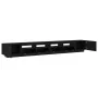 TV furniture with LED lights, Black Oak, 300x35x40 cm, Composite Wood by , TV Furniture - Ref: Foro24-3333065, Price: 217,84 ...
