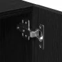 Cabinet de Noche Negro Roble cm Madera Elaborada de , Mesitas de noche - Ref: Foro24-3333066, Precio: 69,76 €, Descuento: %