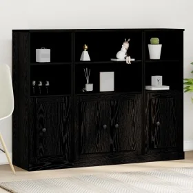Black Oak Sideboard 132x35.5x103.5 cm Processed