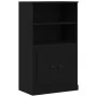 Black Oak Sideboard 132x35.5x103.5 cm Processed Wood | Foro24.es | Tu tienda online para hogar, jardín y más Foro24.es