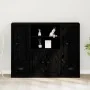 Schrank aus schwarzer Eiche 132x35,5x103,5 cm Crafted Wood von , Sideboards - Ref: Foro24-3333078, Preis: 204,88 €, Rabatt: %
