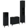 Badmöbel-Set 3er-Set Schwarze Eiche Designholz von , Badezimmermöbel - Ref: Foro24-3333087, Preis: 198,38 €, Rabatt: %