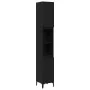 Conjunto de Muebles de Baño Set de 3 Roble Negro Madera Diseñada de , Muebles de baño - Ref: Foro24-3333087, Precio: 198,38 €...