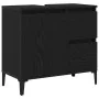 Badmöbel-Set 3er-Set Schwarze Eiche Designholz von , Badezimmermöbel - Ref: Foro24-3333087, Preis: 198,38 €, Rabatt: %