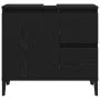 Badmöbel-Set 3er-Set Schwarze Eiche Designholz von , Badezimmermöbel - Ref: Foro24-3333087, Preis: 198,38 €, Rabatt: %