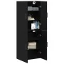 2 pcs Black Oak Cabinets 69.5x34x180 cm Processed Wood by , Sideboards - Ref: Foro24-3333102, Price: 161,51 €, Discount: %