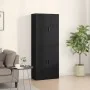 2 Stück Schränke aus schwarzer Eiche 69,5x34x180 cm Holzwerkstoff von , Sideboards - Ref: Foro24-3333103, Preis: 161,01 €, Ra...
